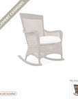 Cushions: Replacement Cushions for Grand Traverse Porch Rocker - Made to Order in the USA