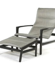 Castelle Berkeley Padded Sling Chair Ottoman 2 PC Set -- view 6