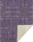 Bohemian Purple Washable Indoor-Outdoor Rug