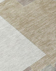 LOOMLAN Rugs Daeel Brown Washable Indoor-Outdoor Rug