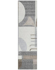 LOOMLAN Rugs Daeira Brown Washable Indoor-Outdoor Rug