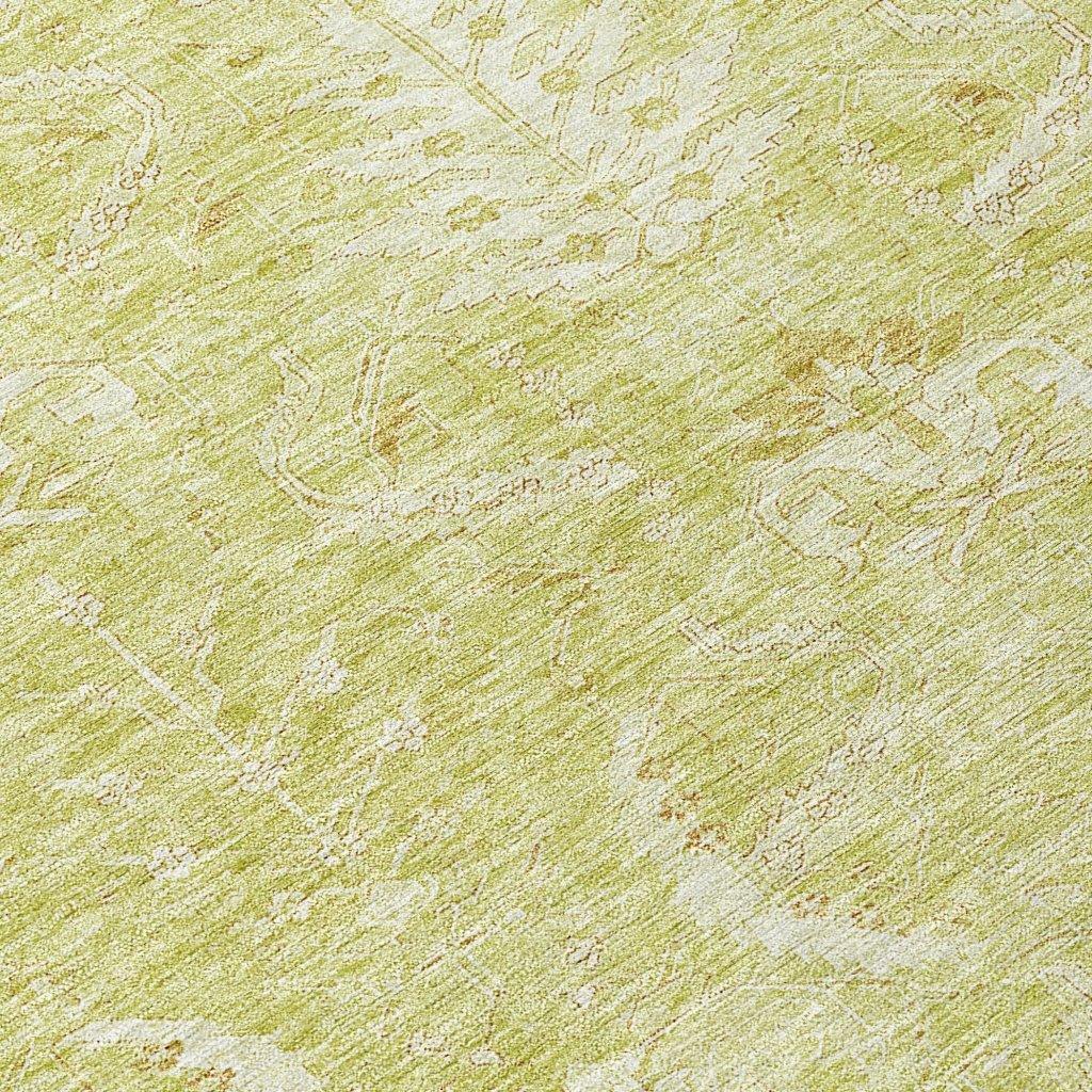 LOOMLAN Rugs Dahana Green Washable Indoor-Outdoor Rug