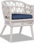 Dana Rope Outdoor Dining Chair 2PC - LOOMLAN - Sunset West - Outdoor Dining Chairs