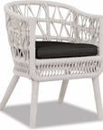 Dana Rope Outdoor Dining Chair 2PC - LOOMLAN - Sunset West - Outdoor Dining Chairs