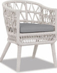Dana Rope Outdoor Dining Chair 2PC - LOOMLAN - Sunset West - Outdoor Dining Chairs