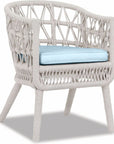 Dana Rope Outdoor Dining Chair 2PC - LOOMLAN - Sunset West - Outdoor Dining Chairs