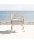 Dana Rope Outdoor Dining Chair 2PC - LOOMLAN - Sunset West - Outdoor Dining Chairs