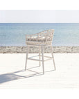 Dana Rope Weatherproof Outdoor Bar Stool - LOOMLAN - Sunset West - Outdoor Bar Stools