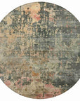 LOOMLAN Rugs Danira Green Washable Indoor-Outdoor Rug