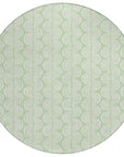 LOOMLAN Rugs Darya Green Washable Indoor-Outdoor Rug