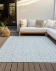 LOOMLAN Rugs Darya Sky Washable Indoor-Outdoor Rug