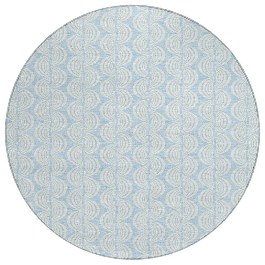 LOOMLAN Rugs Darya Sky Washable Indoor-Outdoor Rug