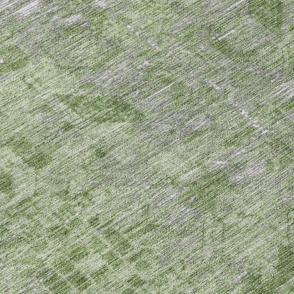 LOOMLAN Rugs Delaura Fern Washable Indoor-Outdoor Rug