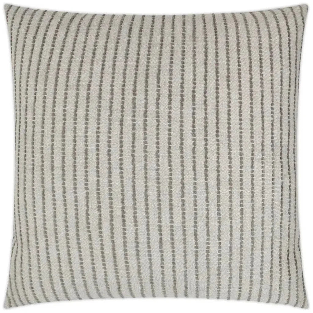 D.V. Kap Demetria Pebble Grey Throw Pillow With Insert