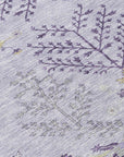 LOOMLAN Rugs Doris Purple Washable Indoor-Outdoor Rug