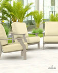 Telescope St. Catherine Cushion Deep Seat Outdoor Arm Chair