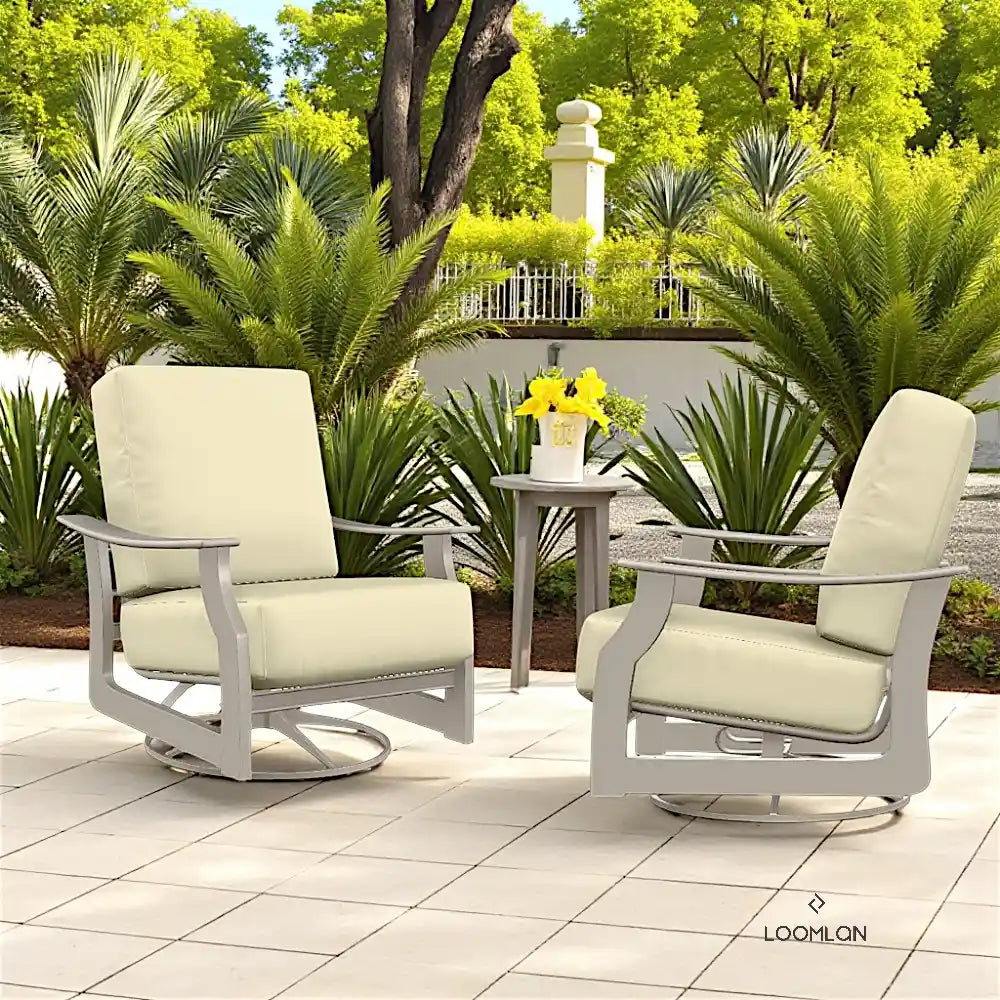 Telescope St. Catherine Cushion Deep Seat Swivel Outdoor Rocker