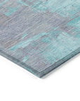 LOOMLAN Rugs Duskaria Orange Washable Indoor-Outdoor Rug
