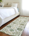 LOOMLAN Rugs Echo Ivory Washable Indoor-Outdoor Rug