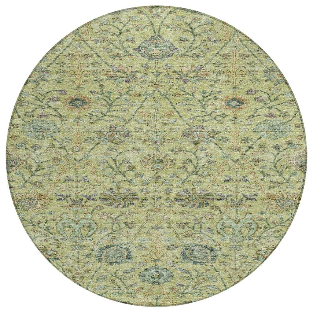 LOOMLAN Rugs Echo Mint Washable Indoor-Outdoor Rug