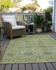 LOOMLAN Rugs Echo Mint Washable Indoor-Outdoor Rug