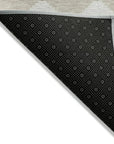 LOOMLAN Rugs Eira Black Washable Indoor-Outdoor Rug
