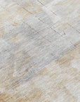 LOOMLAN Rugs Elanor Brown Washable Indoor-Outdoor Rug