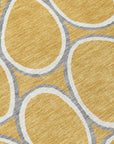 LOOMLAN Rugs Elantra Gold Washable Indoor-Outdoor Rug