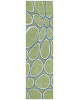 LOOMLAN Rugs Elantra Green Washable Indoor-Outdoor Rug