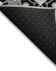 LOOMLAN Rugs Elara Black Washable Indoor-Outdoor Rug