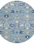 Elara Blue Washable Indoor - Outdoor Rug - LOOMLAN - LOOMLAN Rugs - Outdoor Rugs