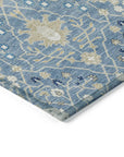 Elara Blue Washable Indoor - Outdoor Rug - LOOMLAN - LOOMLAN Rugs - Outdoor Rugs