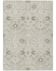 LOOMLAN Rugs Elara Brown Washable Indoor-Outdoor Rug