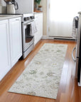 LOOMLAN Rugs Elara Brown Washable Indoor-Outdoor Rug