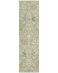 LOOMLAN Rugs Elara Green Washable Indoor-Outdoor Rug