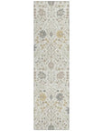 LOOMLAN Rugs Elara Ivory Washable Indoor-Outdoor Rug