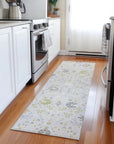 LOOMLAN Rugs Elara Silver Washable Indoor-Outdoor Rug