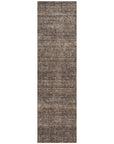 LOOMLAN Rugs Elaria Brown Washable Indoor-Outdoor Rug