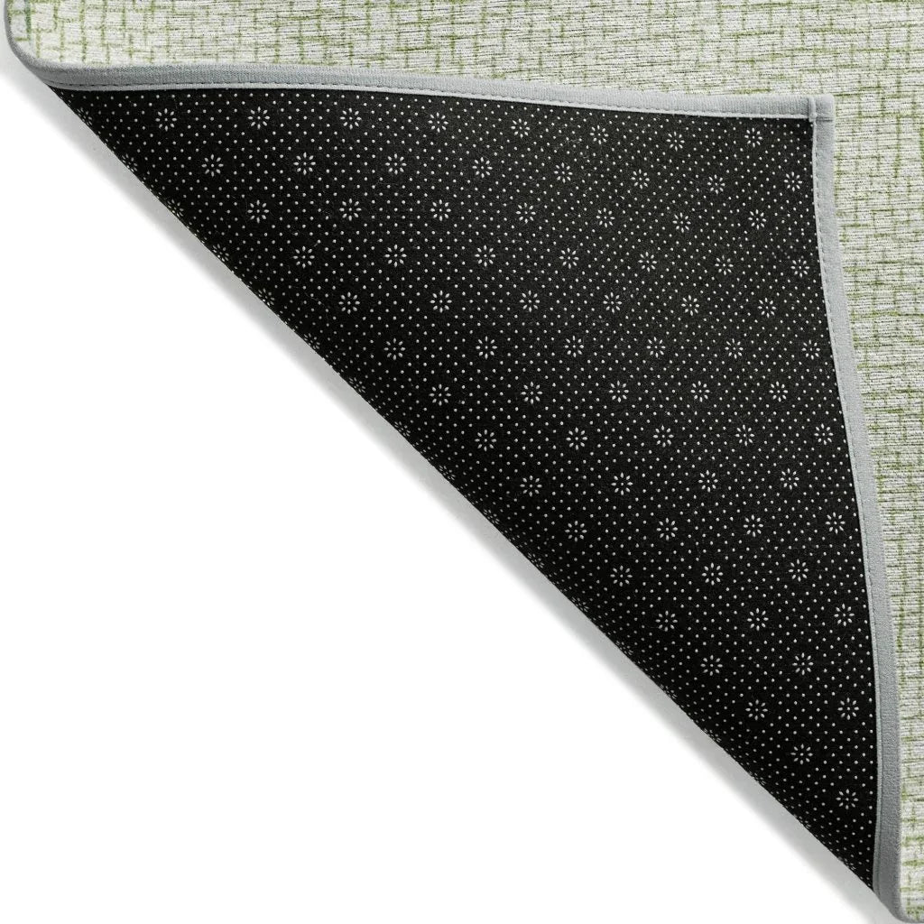LOOMLAN Rugs Eleya Aloe Washable Indoor-Outdoor Rug