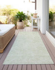LOOMLAN Rugs Eleya Aloe Washable Indoor-Outdoor Rug