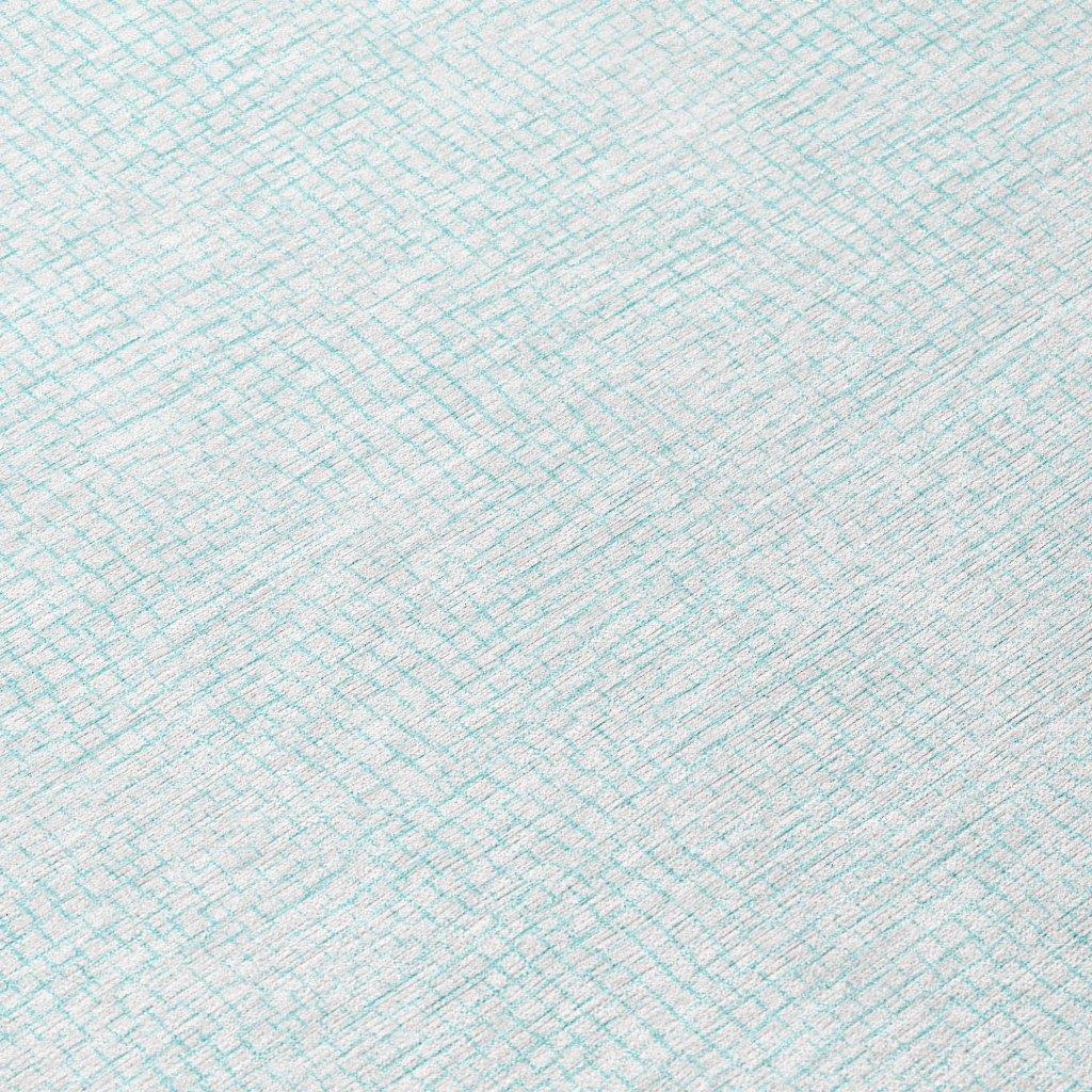 LOOMLAN Rugs Eleya Blue Washable Indoor-Outdoor Rug