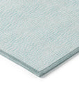 LOOMLAN Rugs Eleya Blue Washable Indoor-Outdoor Rug