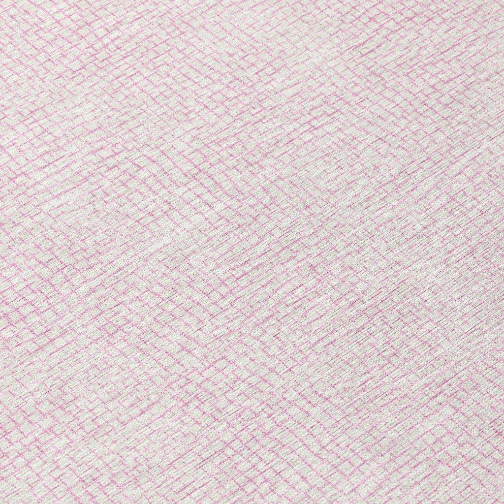 LOOMLAN Rugs Eleya Pink Washable Indoor-Outdoor Rug