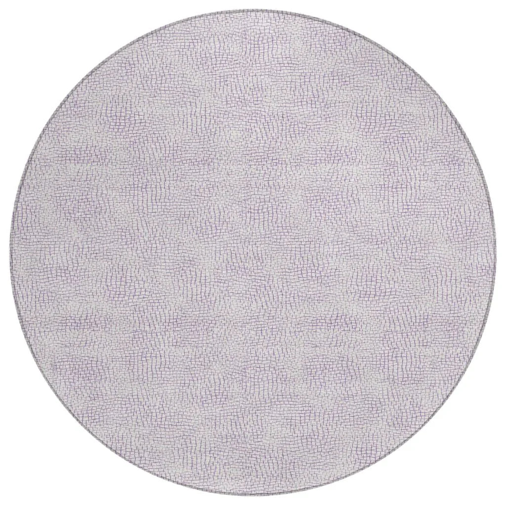 LOOMLAN Rugs Eleya Purple Washable Indoor-Outdoor Rug