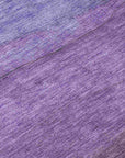 LOOMLAN Rugs Elien Purple Washable Indoor-Outdoor Rug