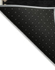 LOOMLAN Rugs Elira Black Washable Indoor-Outdoor Rug