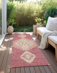 LOOMLAN Rugs Elira Blush Washable Indoor-Outdoor Rug