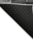 LOOMLAN Rugs Elise Black Washable Indoor-Outdoor Rug
