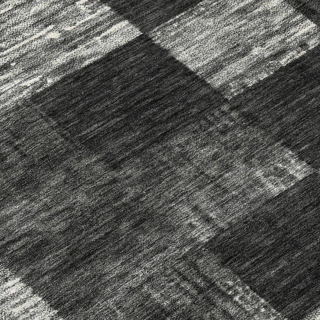 LOOMLAN Rugs Elise Black Washable Indoor-Outdoor Rug