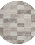 LOOMLAN Rugs Elise Brown Washable Indoor-Outdoor Rug
